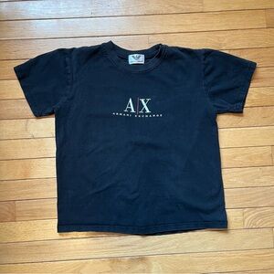 Armani Exchange Black T-Shirt Size S-M